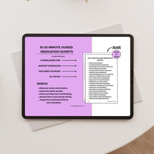 30 Guided Meditation Scripts