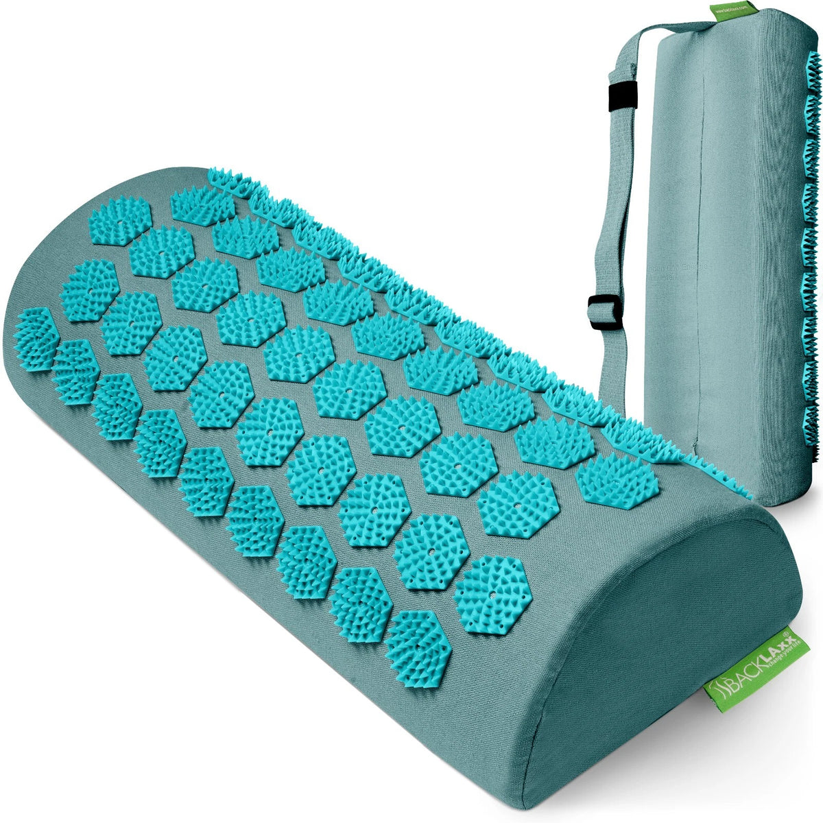 BACKLAxx ® Akupressur Nackenrolle - 2592 Spitzen - mit Befestigungsba<wbr/>nd