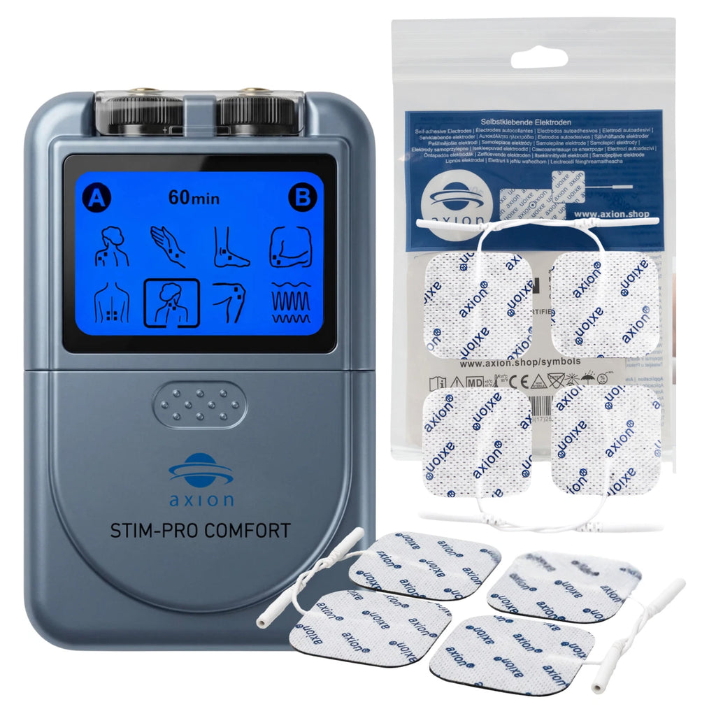 Tens Gerät Schmerztherapi<wbr/>e Reizstromgerät digital Massage Rücken Schulter Muskel