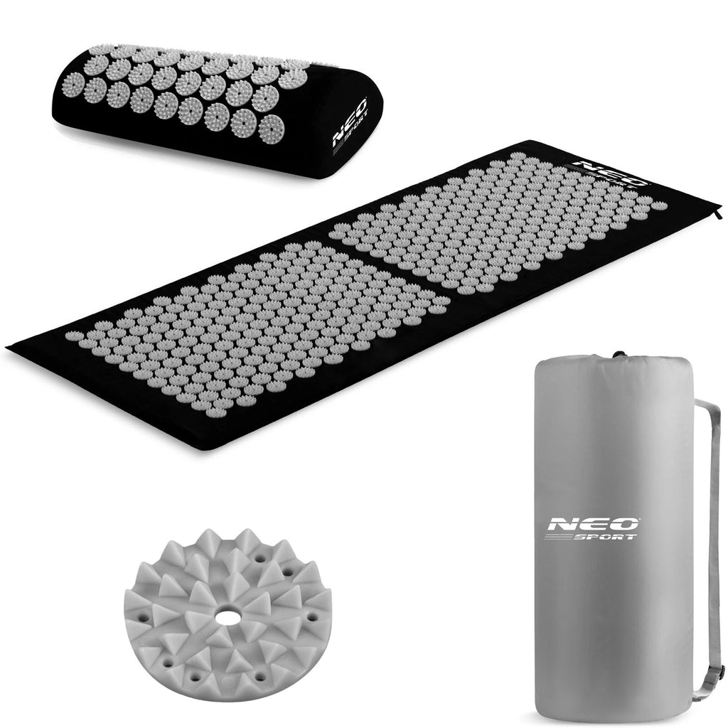 NEO-SPORT Akupressurmatt<wbr/>e Akupressur Matte Nadelmatte Massagematte Akupunktur