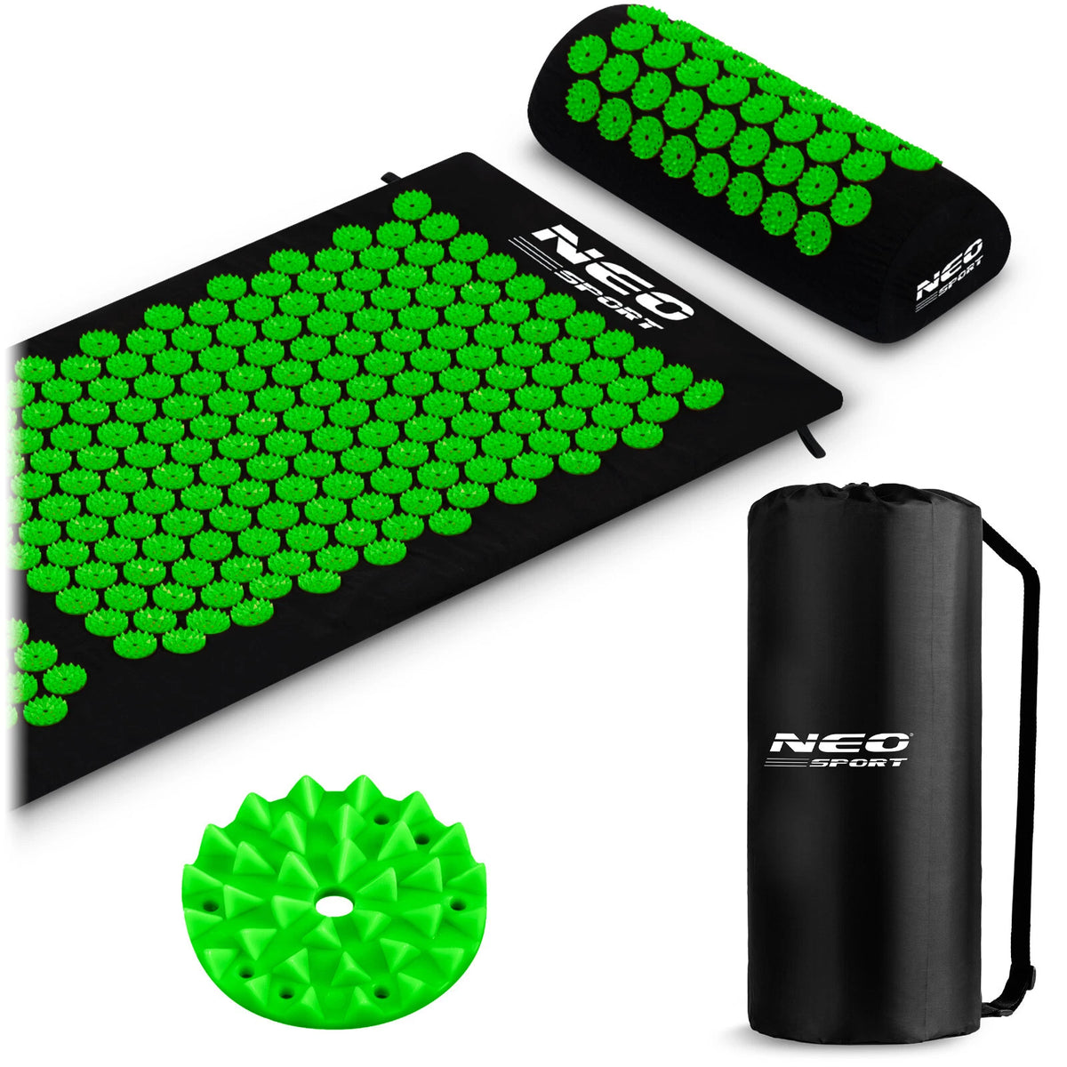 NEO-SPORT Akupressurmatt<wbr/>e Akupressur Matte Nadelmatte Massagematte Akupunktur