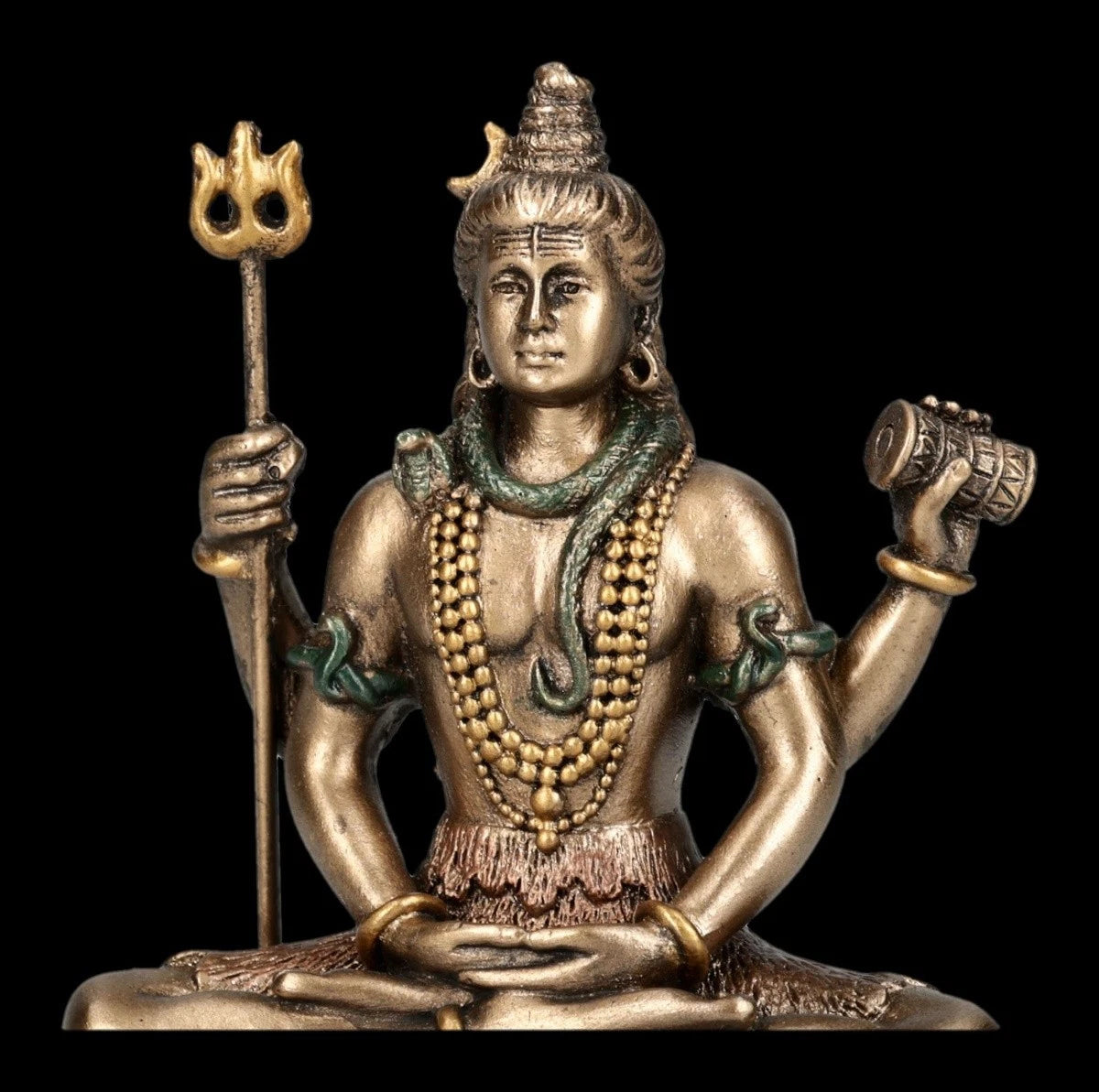 Shiva Miniaturfigur- Gott des Wandels by Veronese Indisch-Spirit<wbr/>uell H 8 cm