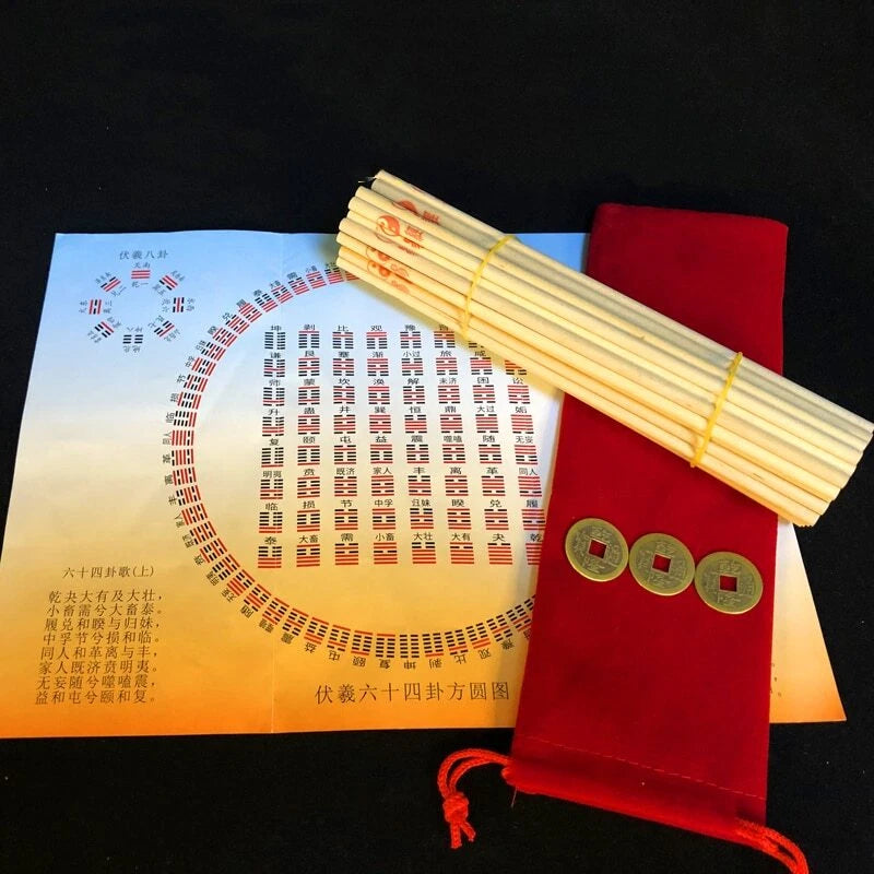 Divination Tools Book of Changes Dayan Changes Bamboo and Wood Strategies Decor