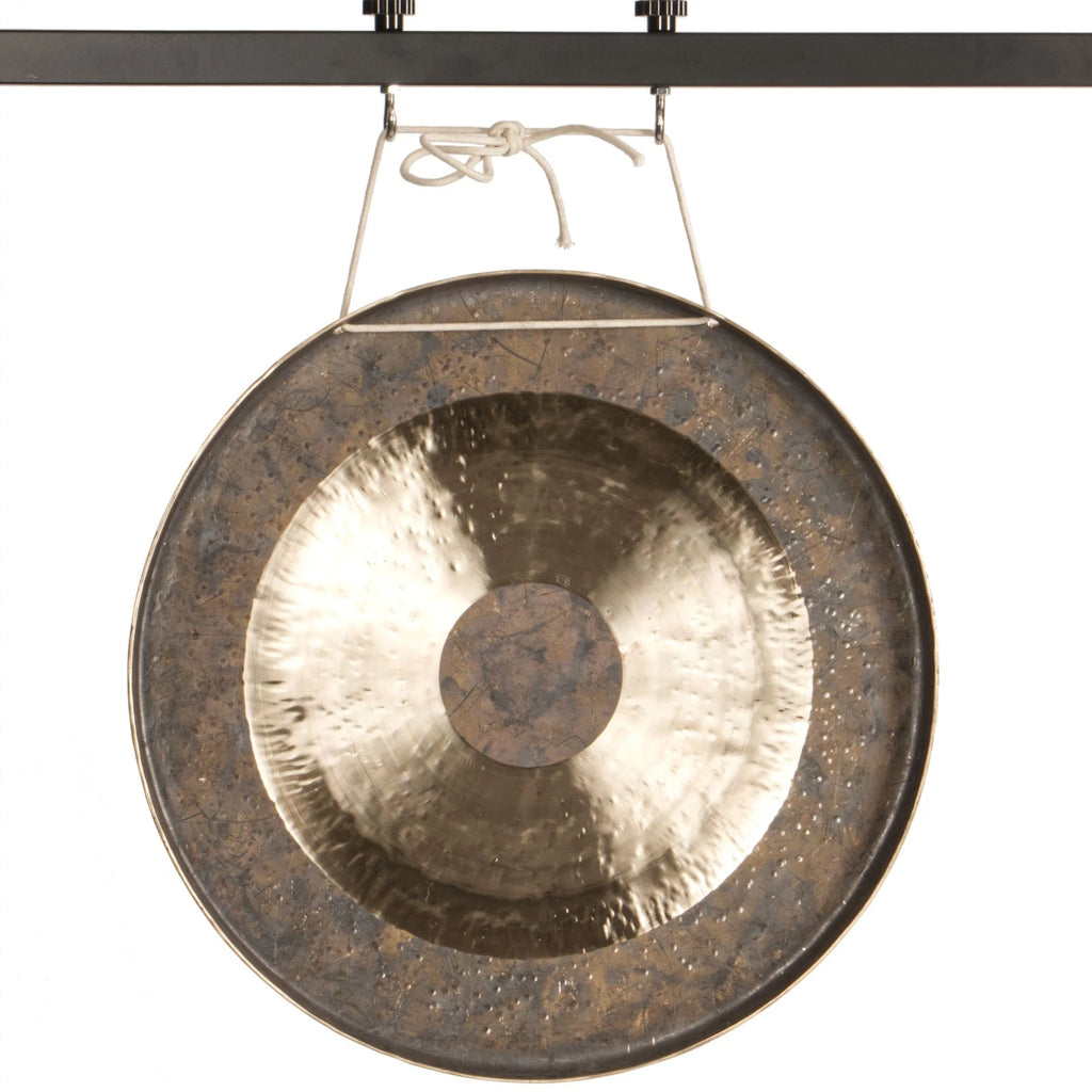 24" Bronze Gong Handgefertigt Klangtherapie Meditation Langes Sustain Inkl.