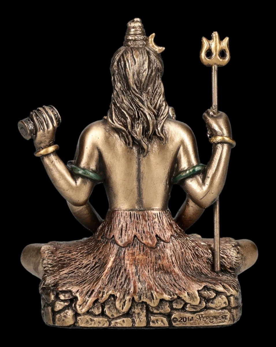 Shiva Miniaturfigur- Gott des Wandels by Veronese Indisch-Spirit<wbr/>uell H 8 cm