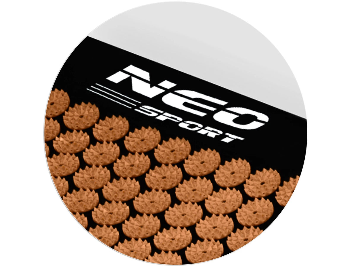 NEO-SPORT Akupressurmatt<wbr/>e Akupressur Matte Nadelmatte Massagematte Akupunktur