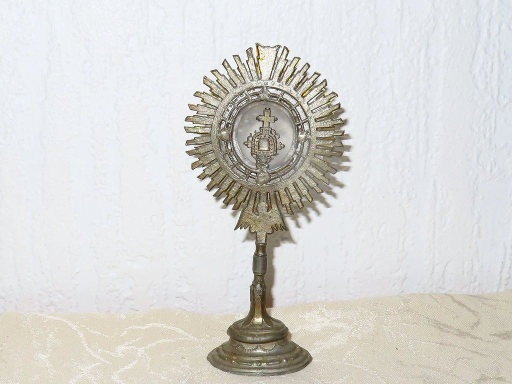 Miniatur Altar Monstranz Hausalter ! Religiös ! Heilig Blut Weingarten Württ.!!