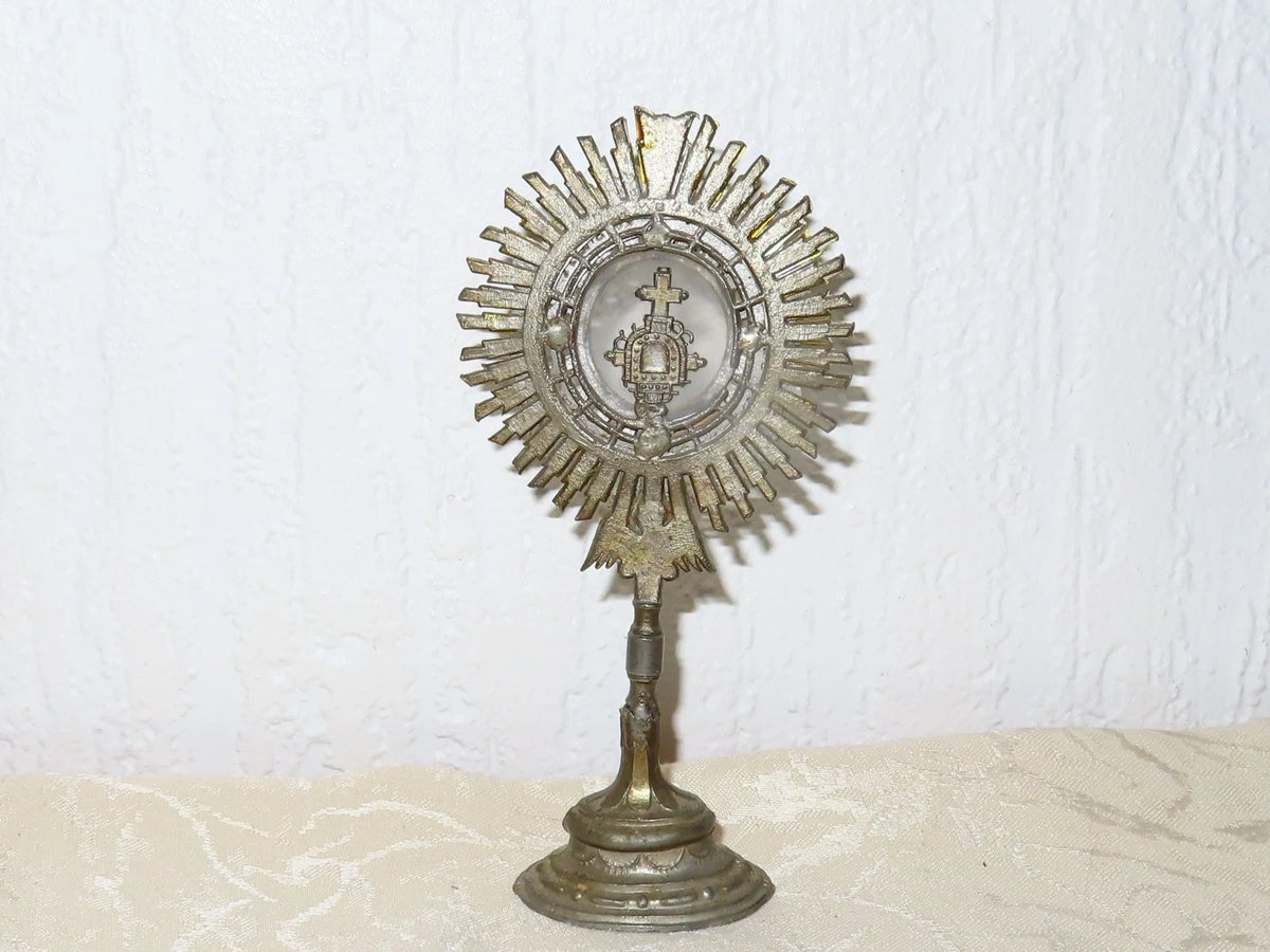 Miniatur Altar Monstranz Hausalter ! Religiös ! Heilig Blut Weingarten Württ.!!