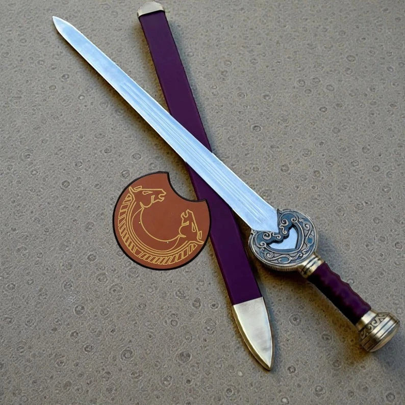 LOTR Sword Lot 5 Narsil Anduril, Glamdring, Eowyn Herugrim, Witch King Gift Him