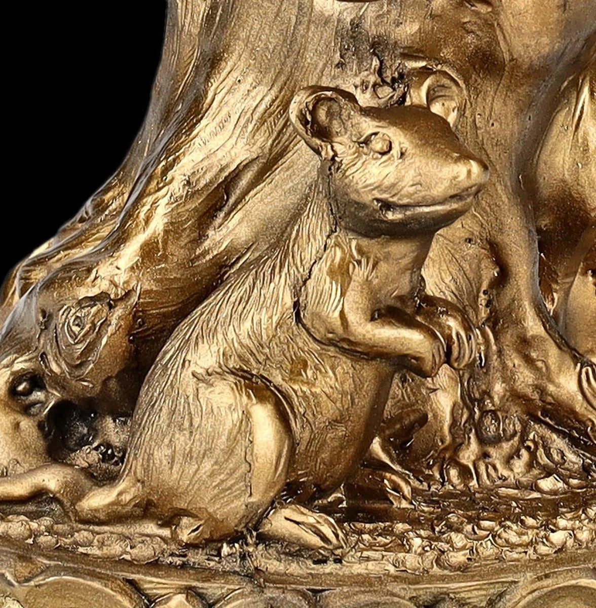 Indische Ganesha Dekofigur – Musizierend Spirituelle Hindu Statuette H 22 cm