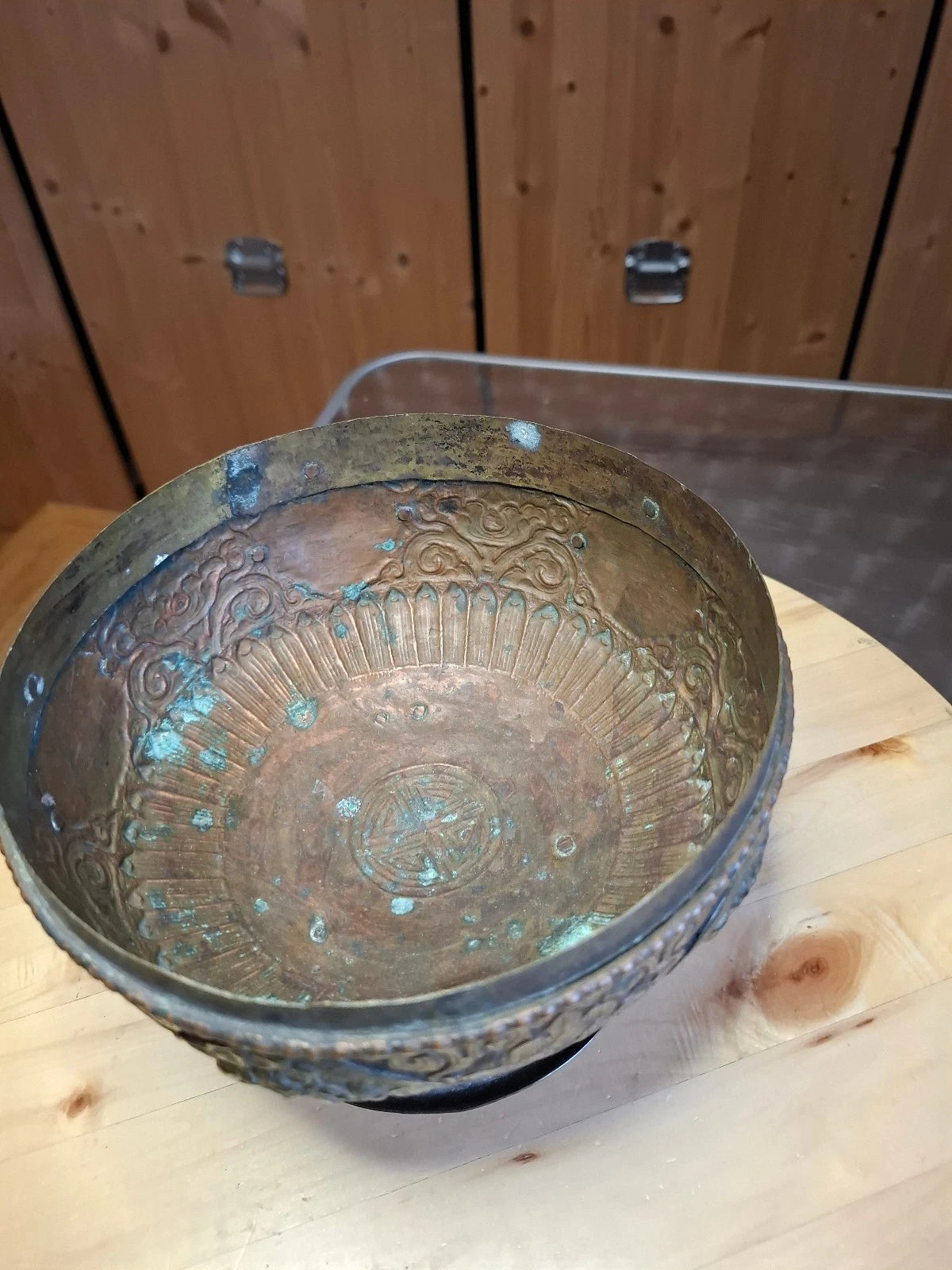 Asiatisch/tibe<wbr/>tanischen Weihrauchgefäß (Durchmesser unten:14cm,mit<wbr/>te:18cm )