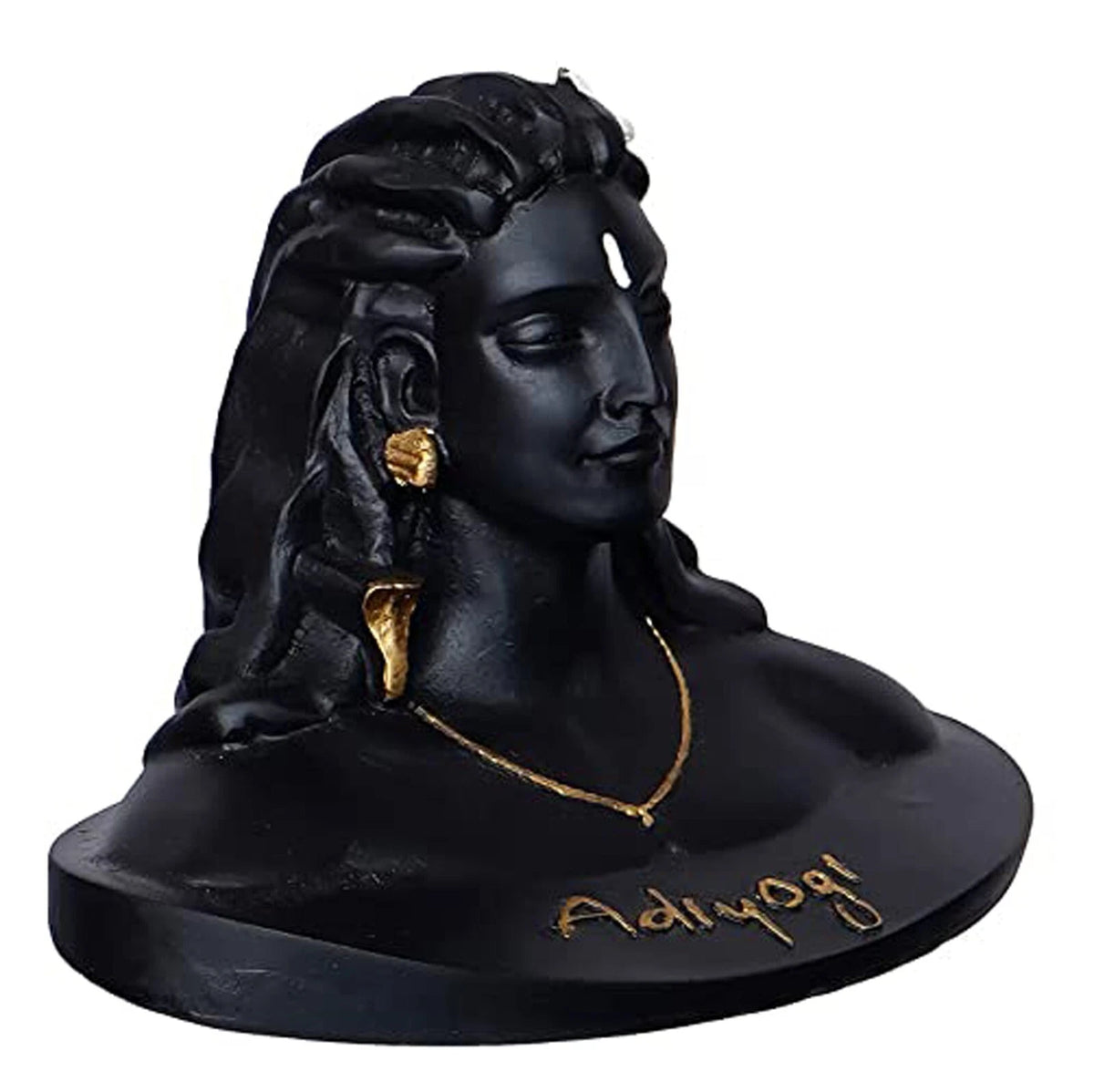 Adiyogi Shiva Statue Mahadev for Car Dash BoardIdol Home Items Sculp Shiv Murti