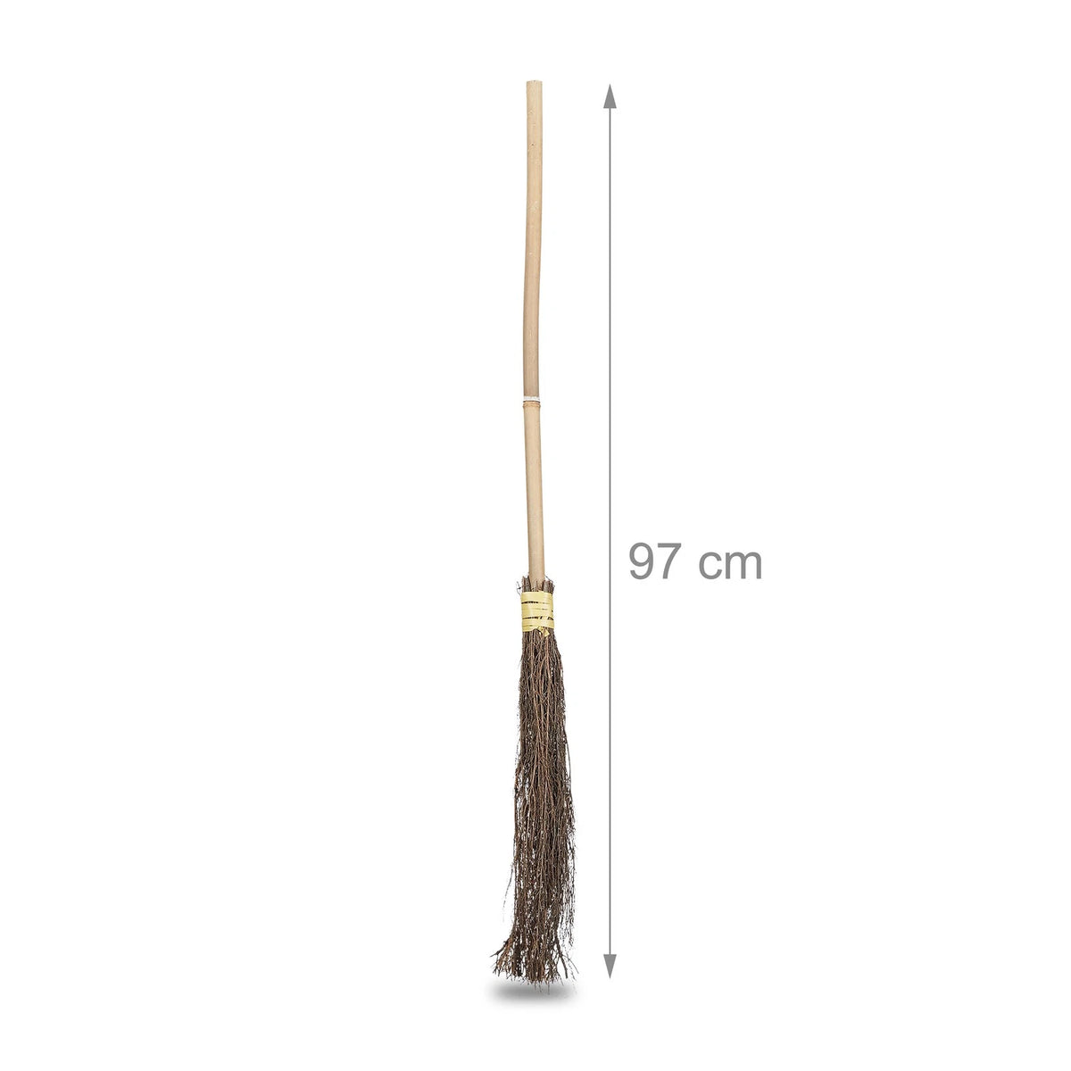 Hexen Hexenbesen 2er Set Halloween Besen Reisig Zauberbesen 97 cm 160 g leicht
