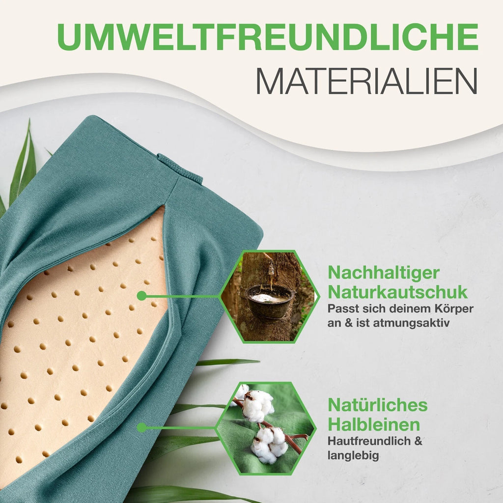 BACKLAxx ® Akupressur Nackenrolle - 2592 Spitzen - mit Befestigungsba<wbr/>nd
