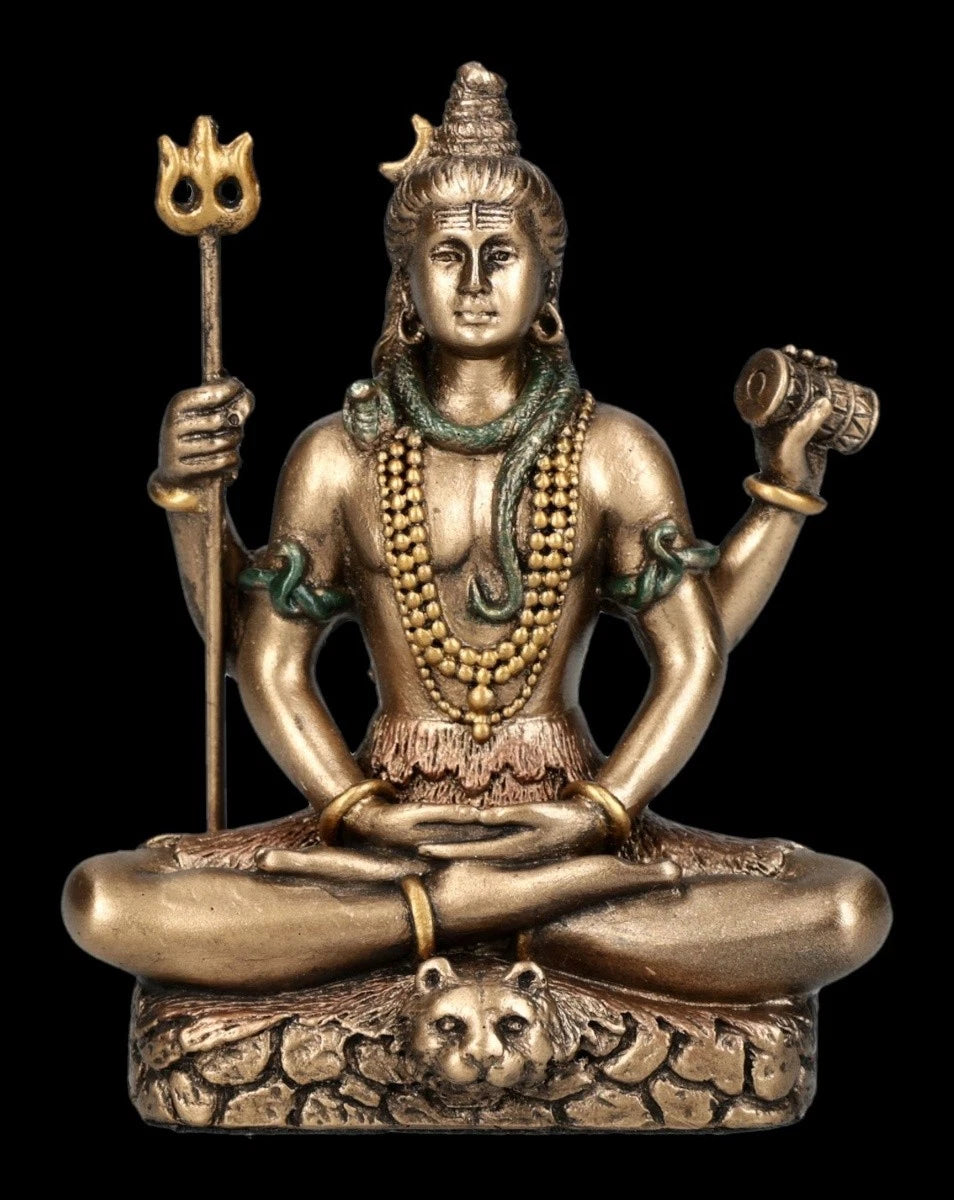 Shiva Miniaturfigur- Gott des Wandels by Veronese Indisch-Spirit<wbr/>uell H 8 cm