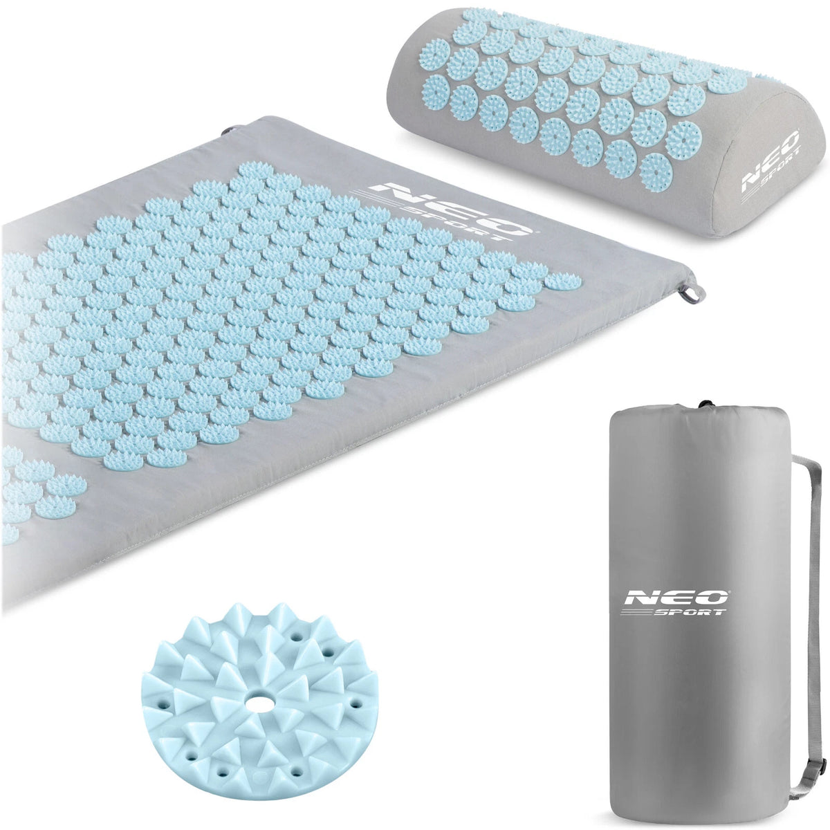 NEO-SPORT Akupressurmatt<wbr/>e Akupressur Matte Nadelmatte Massagematte Akupunktur