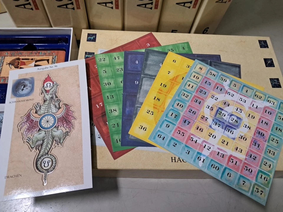 Die geheimnisvolle Welt der Astrologie, 6 Ordner inkl. 2 VOLLSTÄNDIGER Boxen
