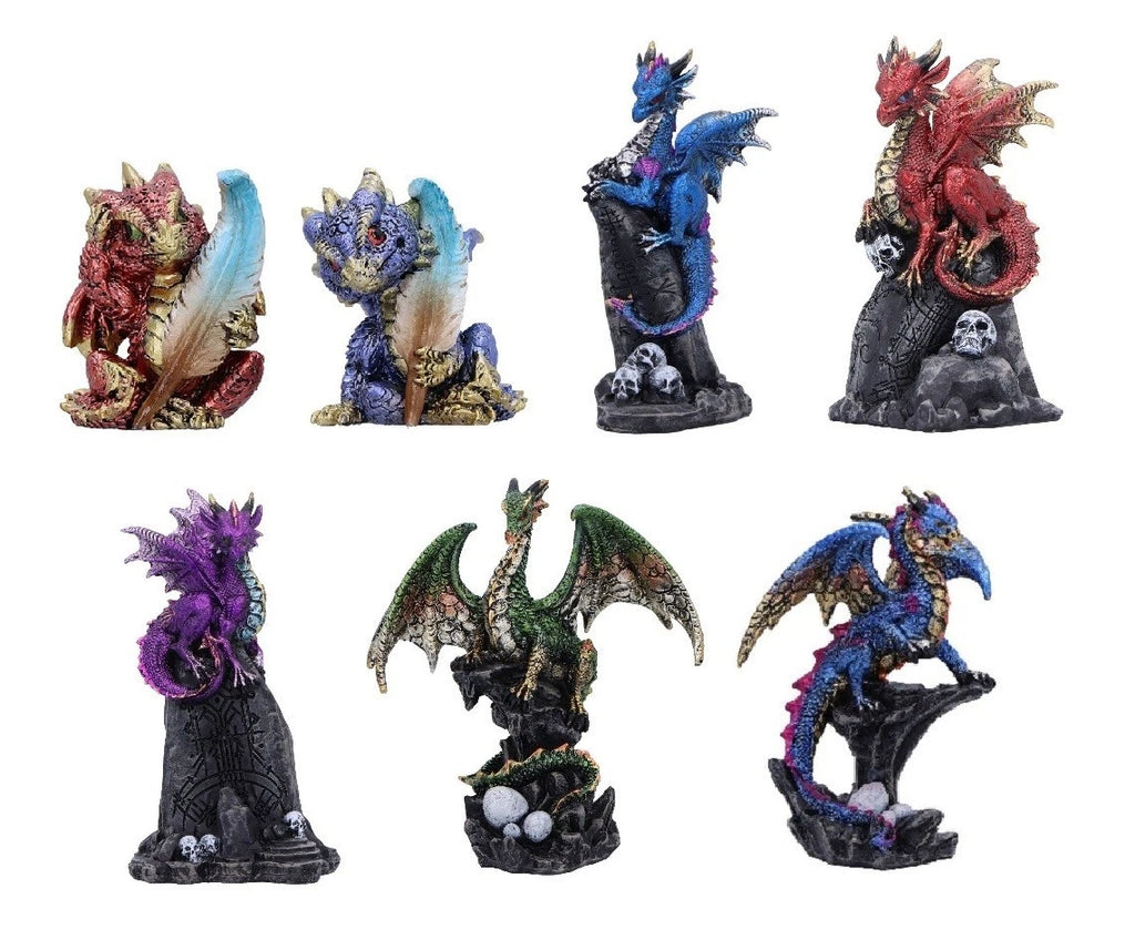 Mystisch und Spirituell - Dekofiguren Drachen, Nemesis Now - Höhe 5,5 - 12,0 cm