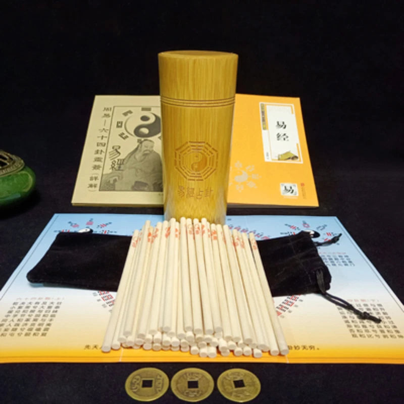 Divination Tools Book of Changes Dayan Changes Bamboo and Wood Strategies Decor