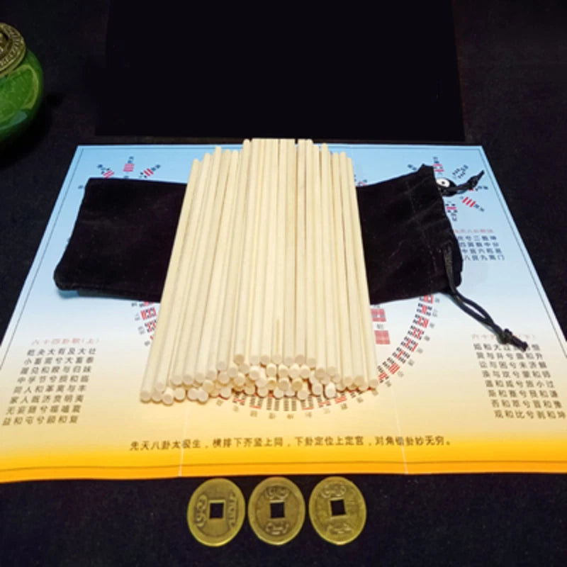 Divination Tools Book of Changes Dayan Changes Bamboo and Wood Strategies Decor