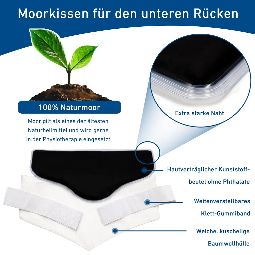 Moorkissen Wärmekissen Bezug Baumwolle Rücken Schmerzen Mikrowelle Kaltkompresse