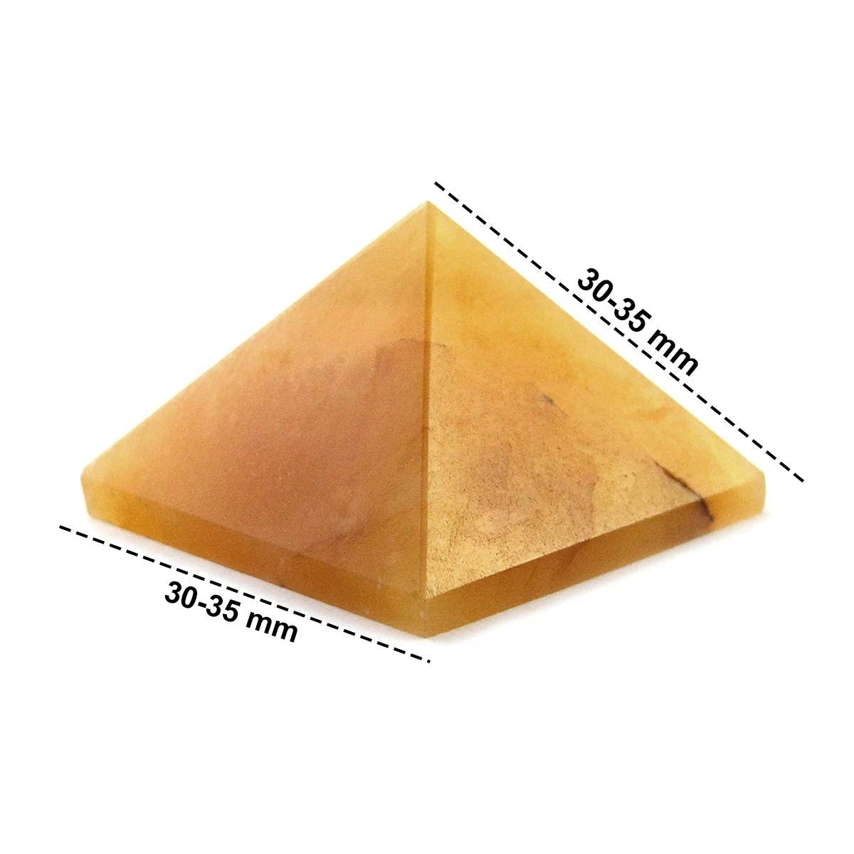 Citrin Stein Pyramide Für Reiki Heilung/Gitter Aura Reinigung, Vastu Korrektur