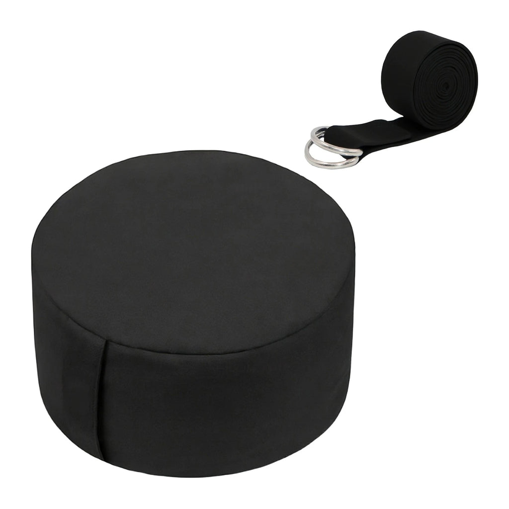 Meditationskis<wbr/>sen Zafu Achtsamkeitski<wbr/>ssen Yogakissen Zafu-Set mit Yogagurt