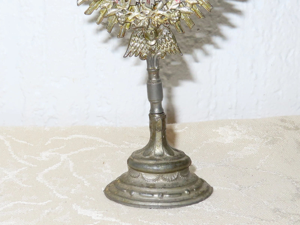 Miniatur Altar Monstranz Hausalter ! Religiös ! Heilig Blut Weingarten Württ.!!
