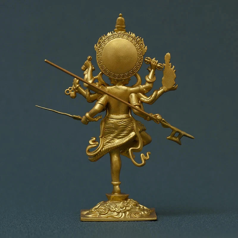 Handcrafted Acala Guardian Statue for Spiritual Protection Gift Decor Buddhist