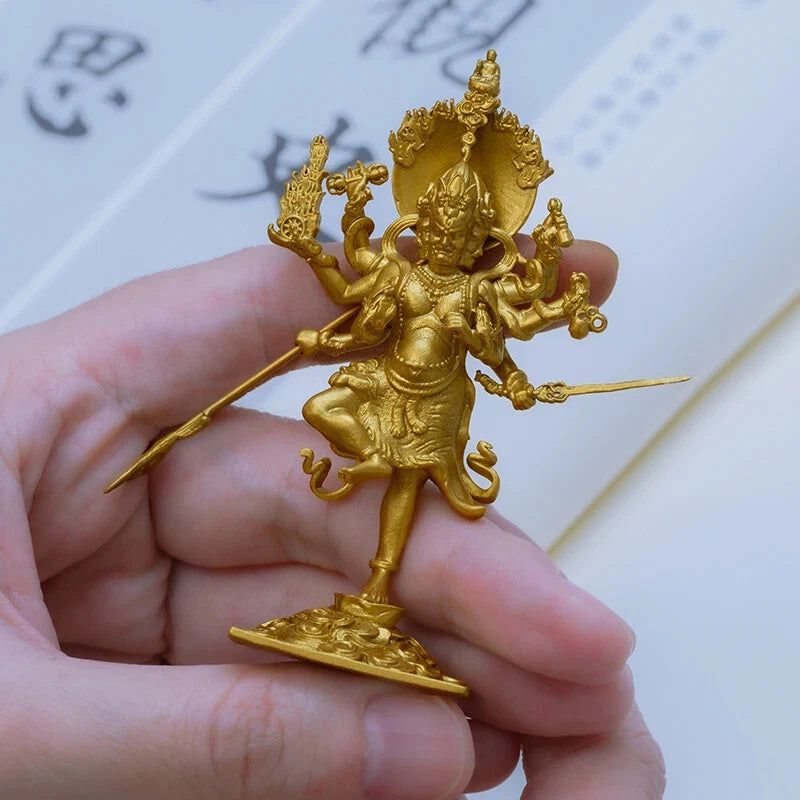 Handcrafted Acala Guardian Statue for Spiritual Protection Gift Decor Buddhist