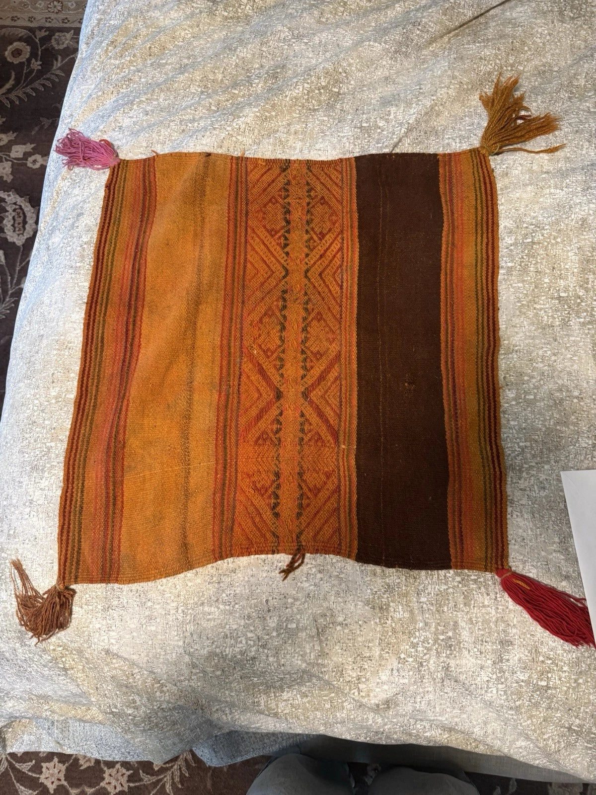Shaman tools. Peruvian Handmade Textile, Mask, Medicine Wheel &amp; shaman tools