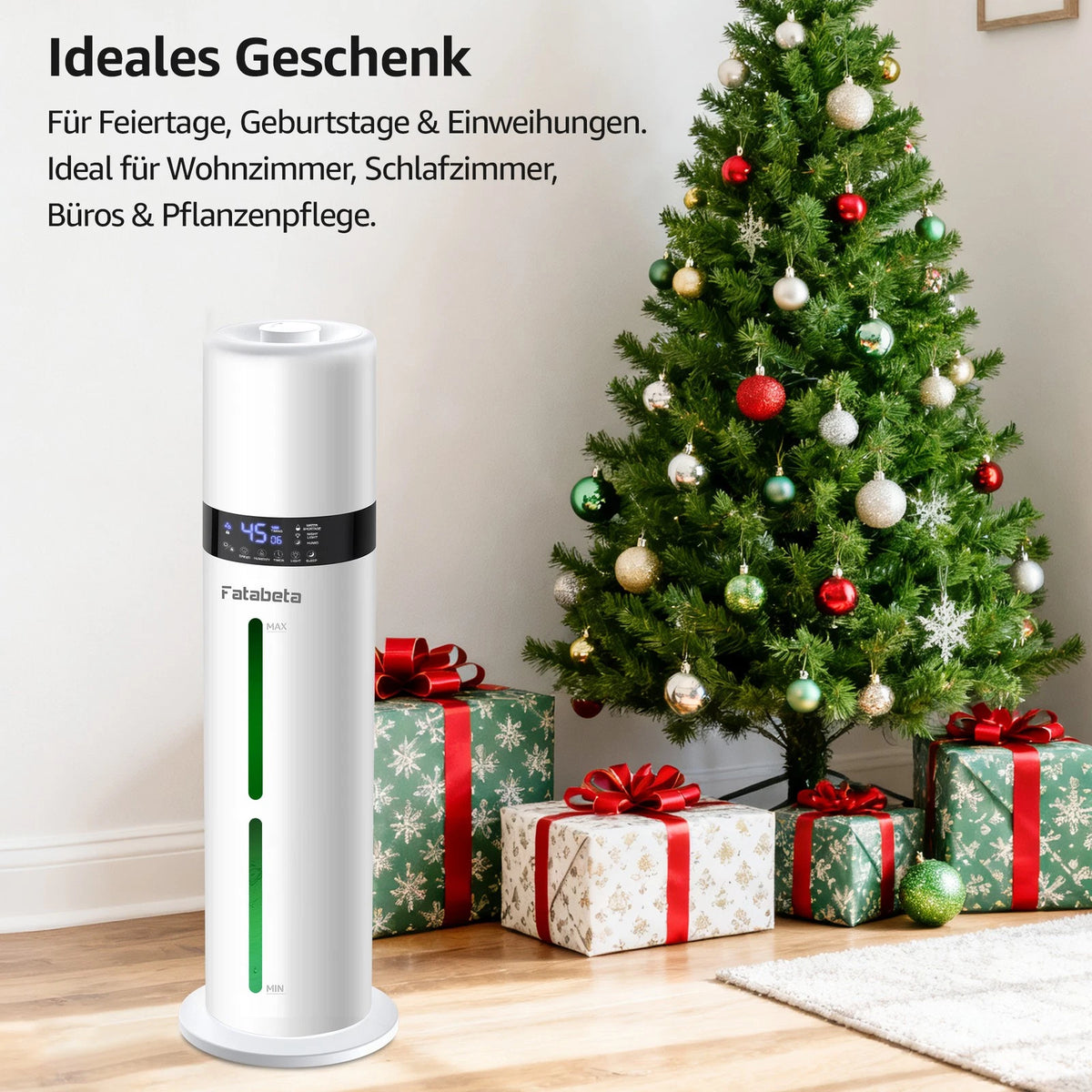 9L Luftbefeuchter Ultraschall Raumbefeuchter Mit Intelligenter Feuchteregelun<wbr/>g