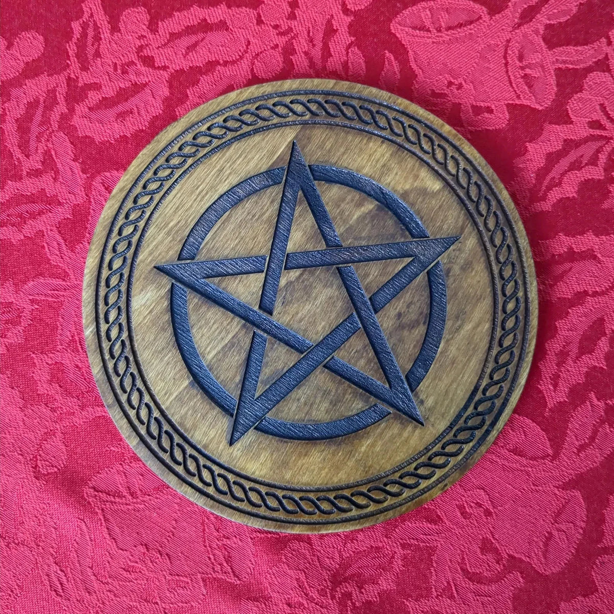 Handmade Occult Star for Altar Decoration Gothic Wall Hanging, and Sacred Space