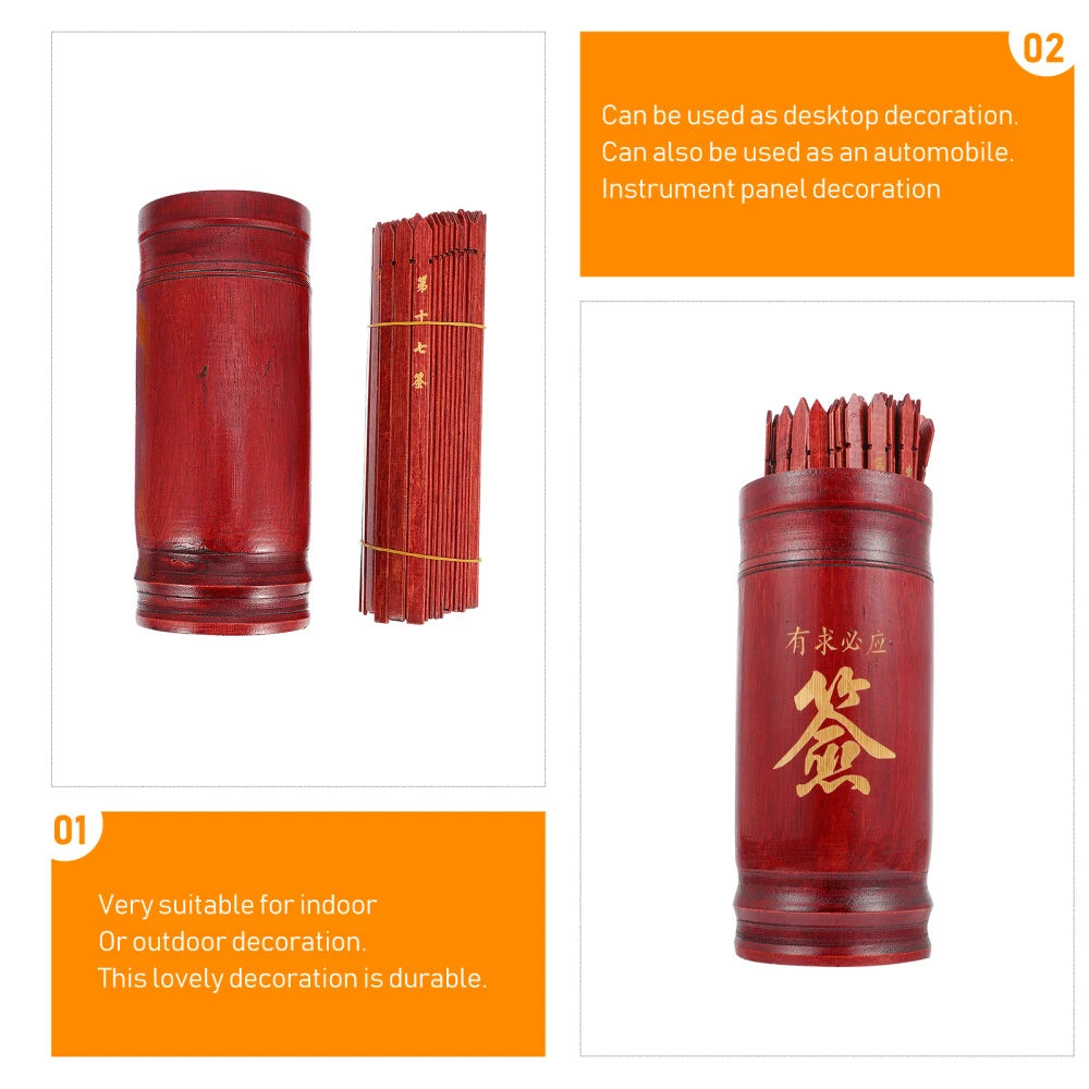 Guanyin Sign Chinese Fortune Telling Sticks Divination Tools Game
