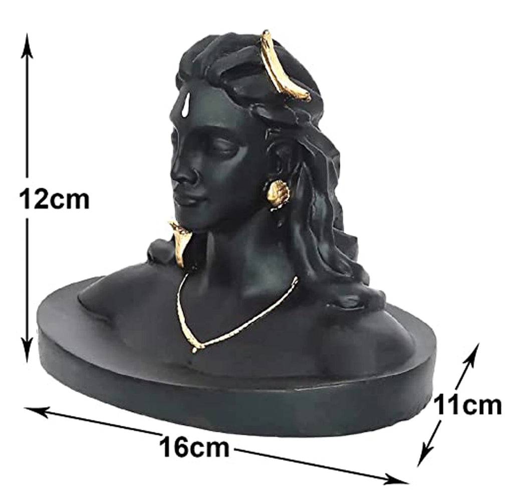 Adiyogi Shiva Statue Mahadev for Car Dash BoardIdol Home Items Sculp Shiv Murti