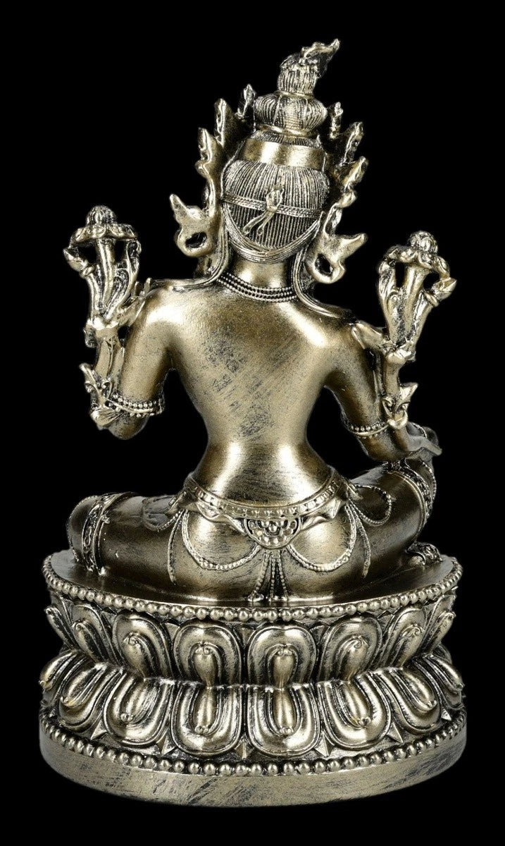 Tara Figur- Grüne Göttin für Heilung &amp; Mitgefühl- Buddhistisch-S<wbr/>pirituelle
