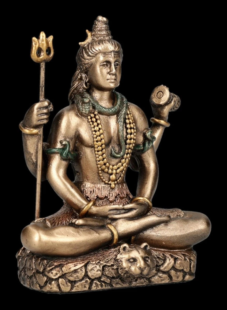 Shiva Miniaturfigur- Gott des Wandels by Veronese Indisch-Spirit<wbr/>uell H 8 cm