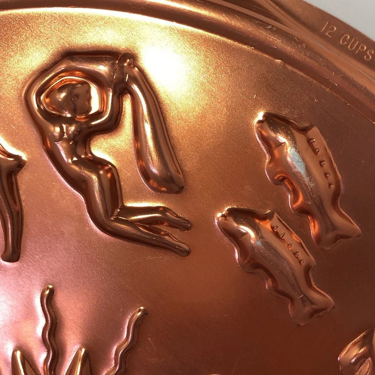 Decor Astrology Zodiac Vintage Jello Mold Charm Casting Tarot Horoscope Aquarius