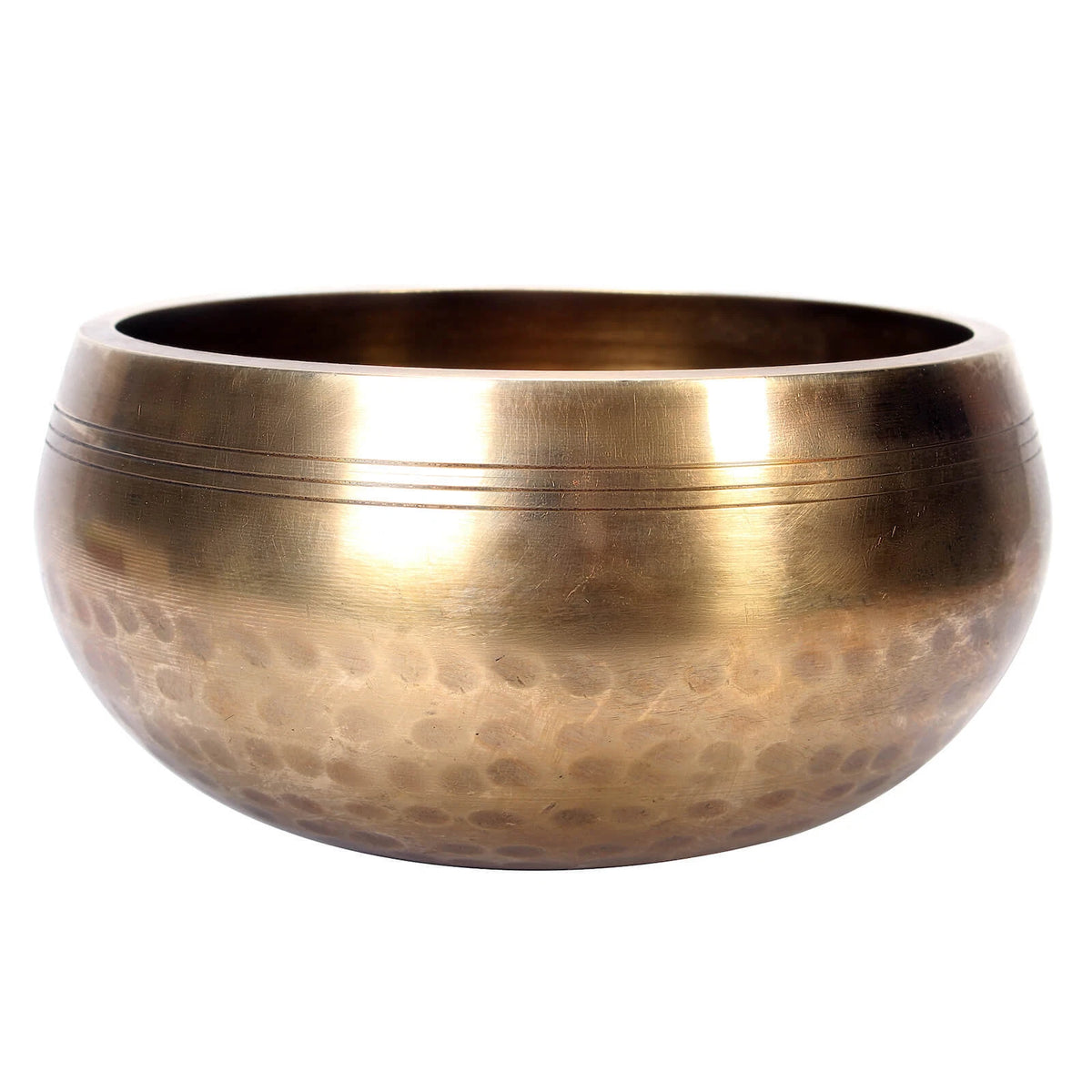 Große Tibetische Klangschale 500g, 13cm. Set für Yoga Meditation Schule als Gong