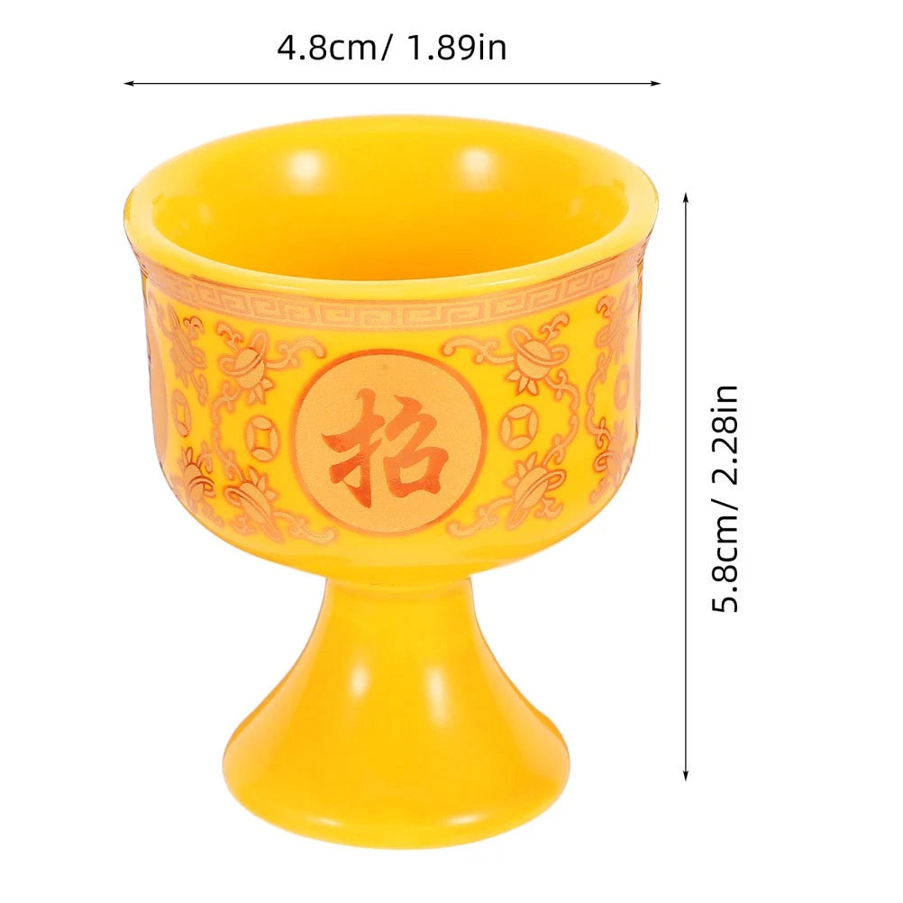 3 Pcs Keramik-altars<wbr/>chalen Buddha-kerzenk<wbr/>elch Teetassen Aus Porzellan