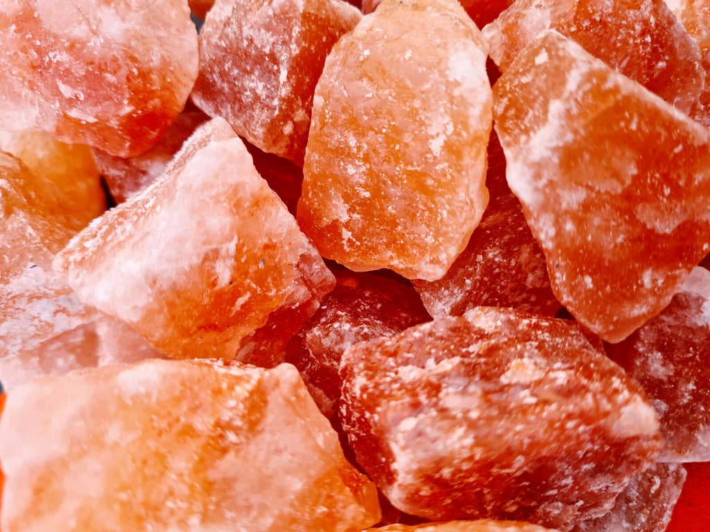 5 pieces of Himalayan Salt Healing Raw Crystals 40mm-50mm, aura cleansing