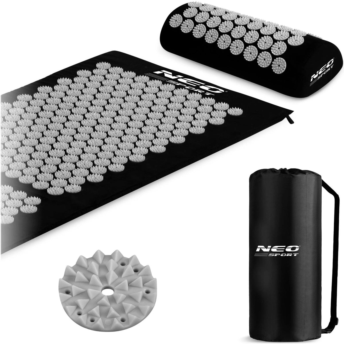 NEO-SPORT Akupressurmatt<wbr/>e Akupressur Matte Nadelmatte Massagematte Akupunktur