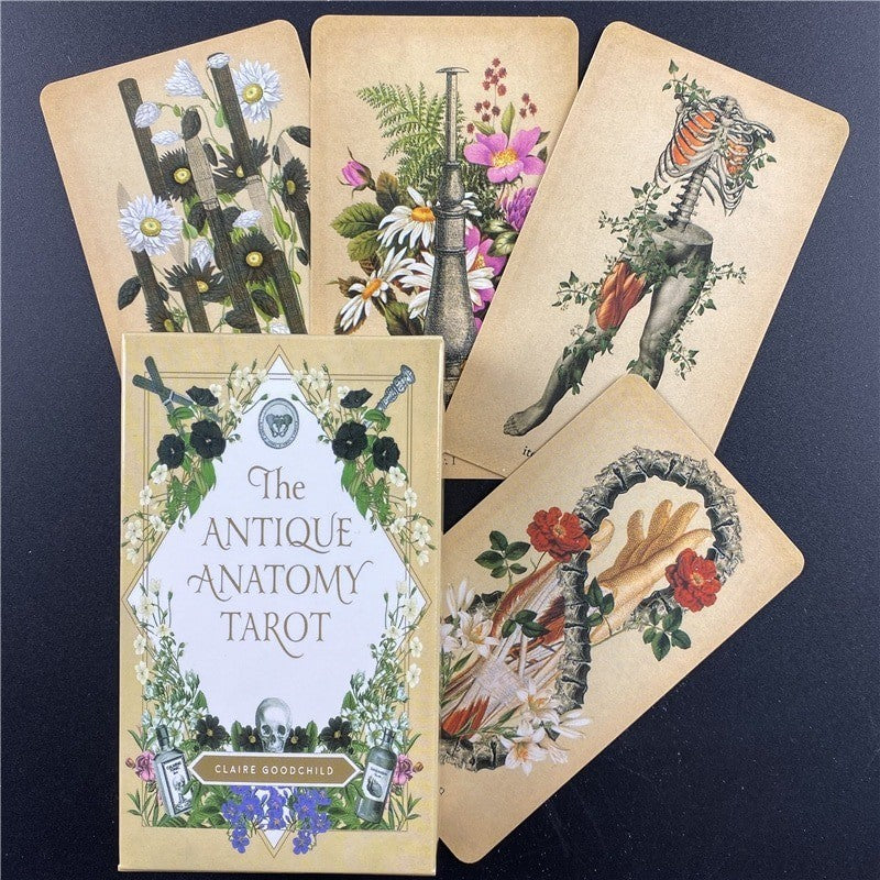 The Antique Anatomy Tarot Deck 78 Cards Vintage