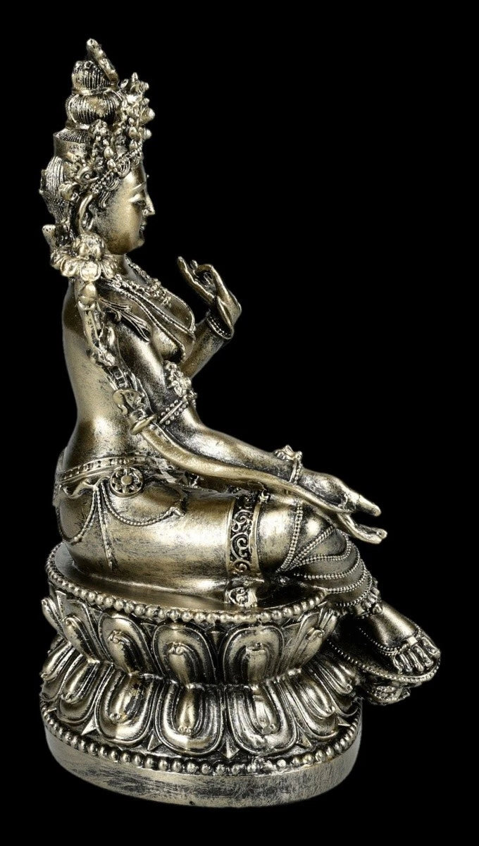 Tara Figur- Grüne Göttin für Heilung &amp; Mitgefühl- Buddhistisch-S<wbr/>pirituelle