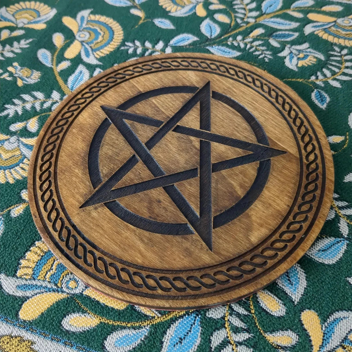 Handmade Occult Star for Altar Decoration Gothic Wall Hanging, and Sacred Space