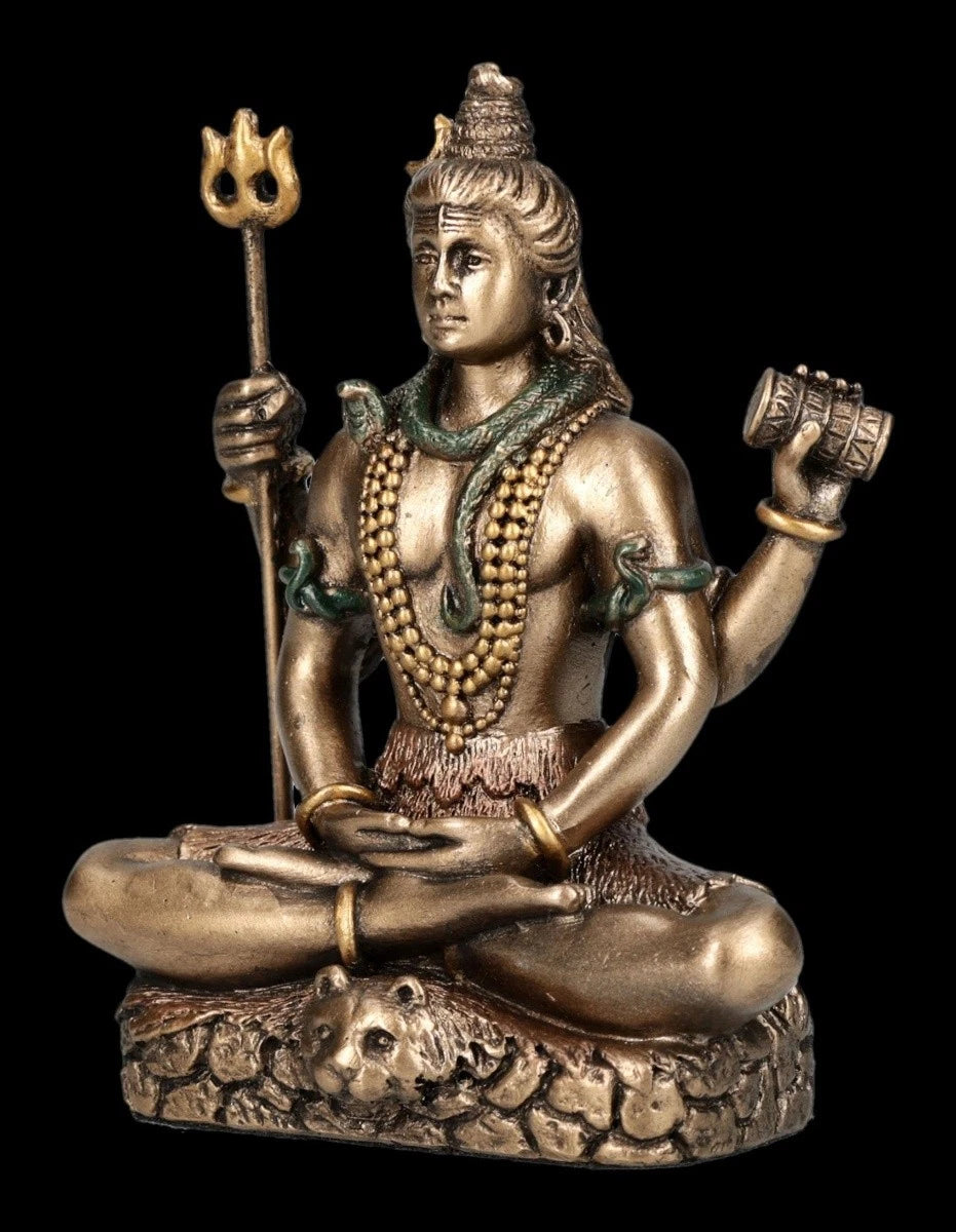 Shiva Miniaturfigur- Gott des Wandels by Veronese Indisch-Spirit<wbr/>uell H 8 cm