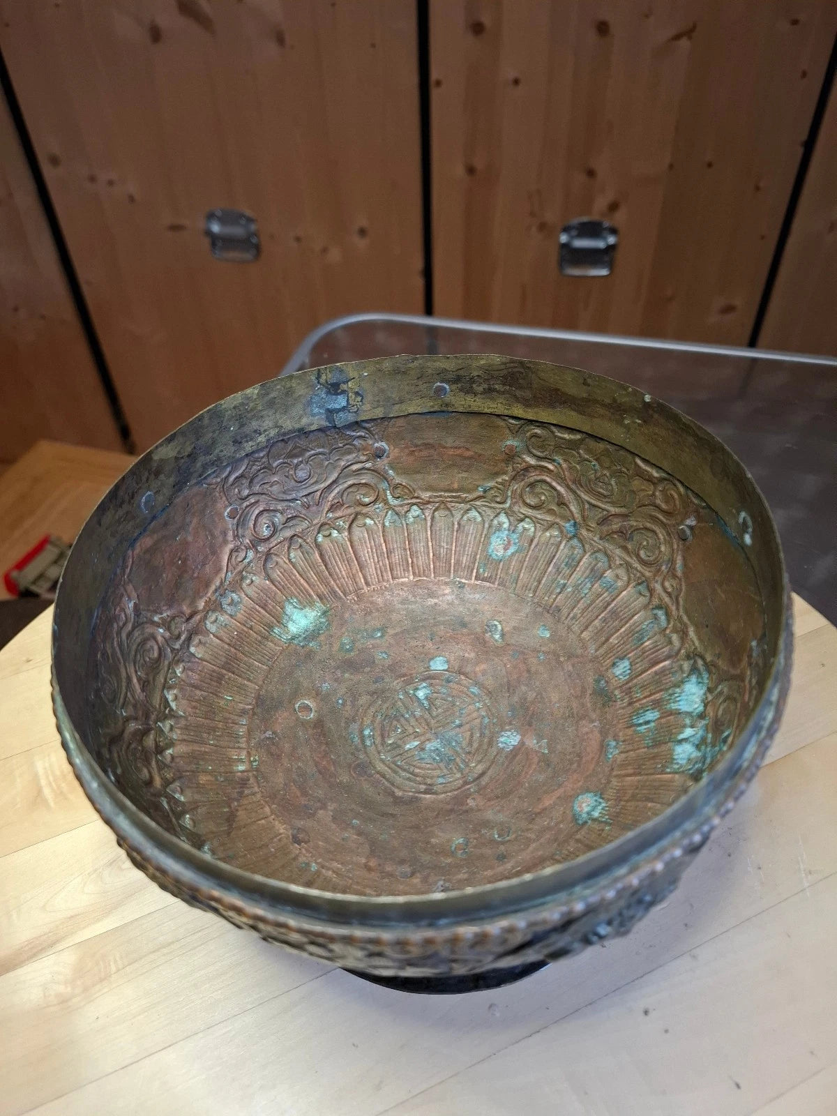 Asiatisch/tibe<wbr/>tanischen Weihrauchgefäß (Durchmesser unten:14cm,mit<wbr/>te:18cm )