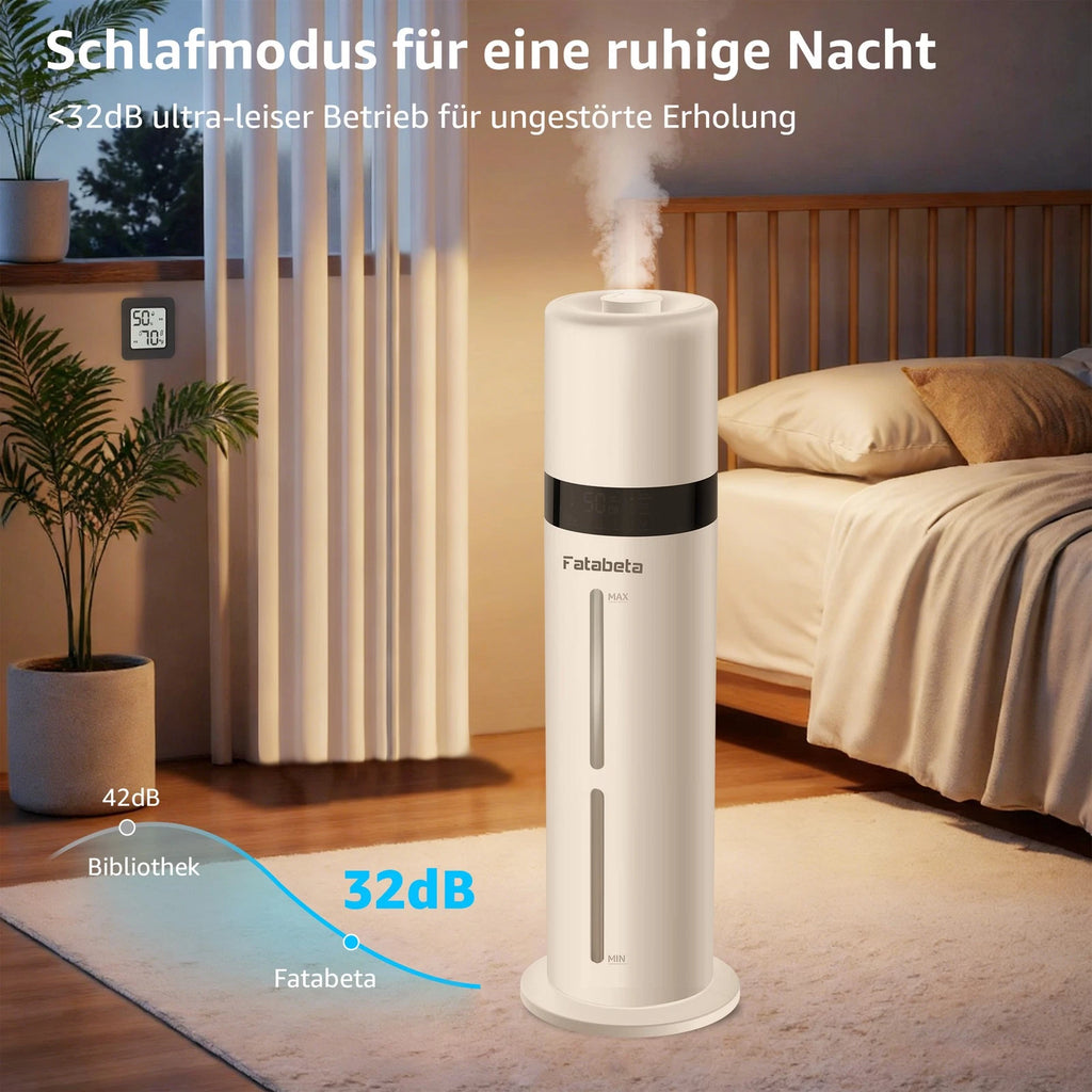 9L Luftbefeuchter Ultraschall Raumbefeuchter Mit Intelligenter Feuchteregelun<wbr/>g