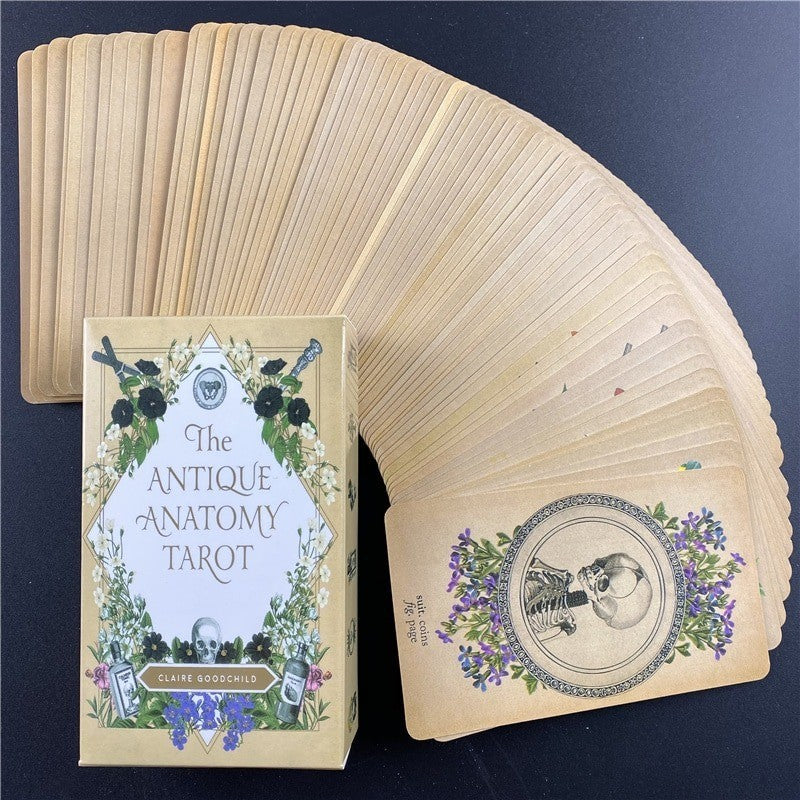 The Antique Anatomy Tarot Deck 78 Cards Vintage