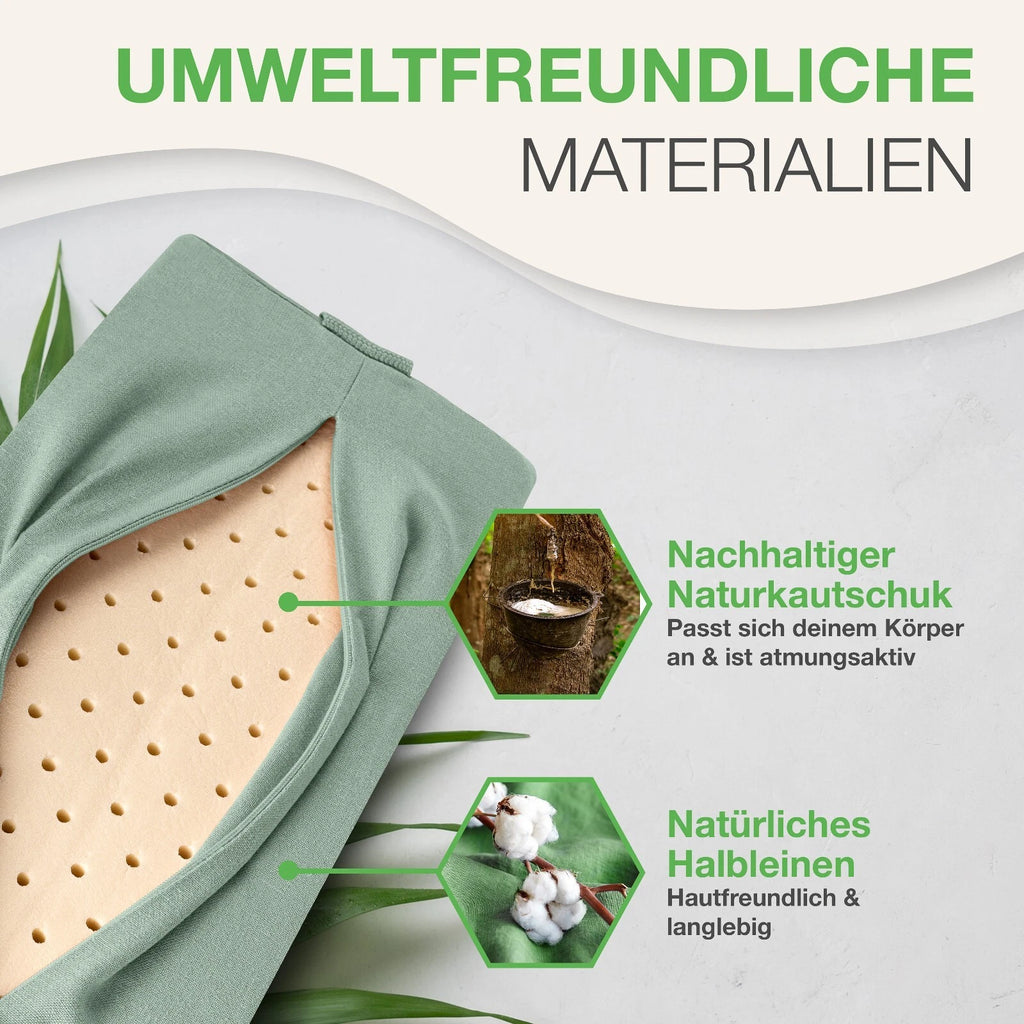 BACKLAxx ® Akupressur Nackenrolle - 2592 Spitzen - mit Befestigungsba<wbr/>nd